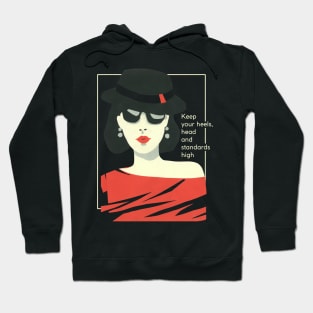 Coco "Keep Your Heels, Head & Standards High" Hoodie